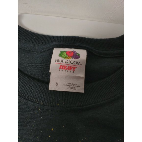 Metallica 2011 Tour big logo T-Shirt black Rock Metal Sz Small Fruit of Loom - Picture 4 of 7